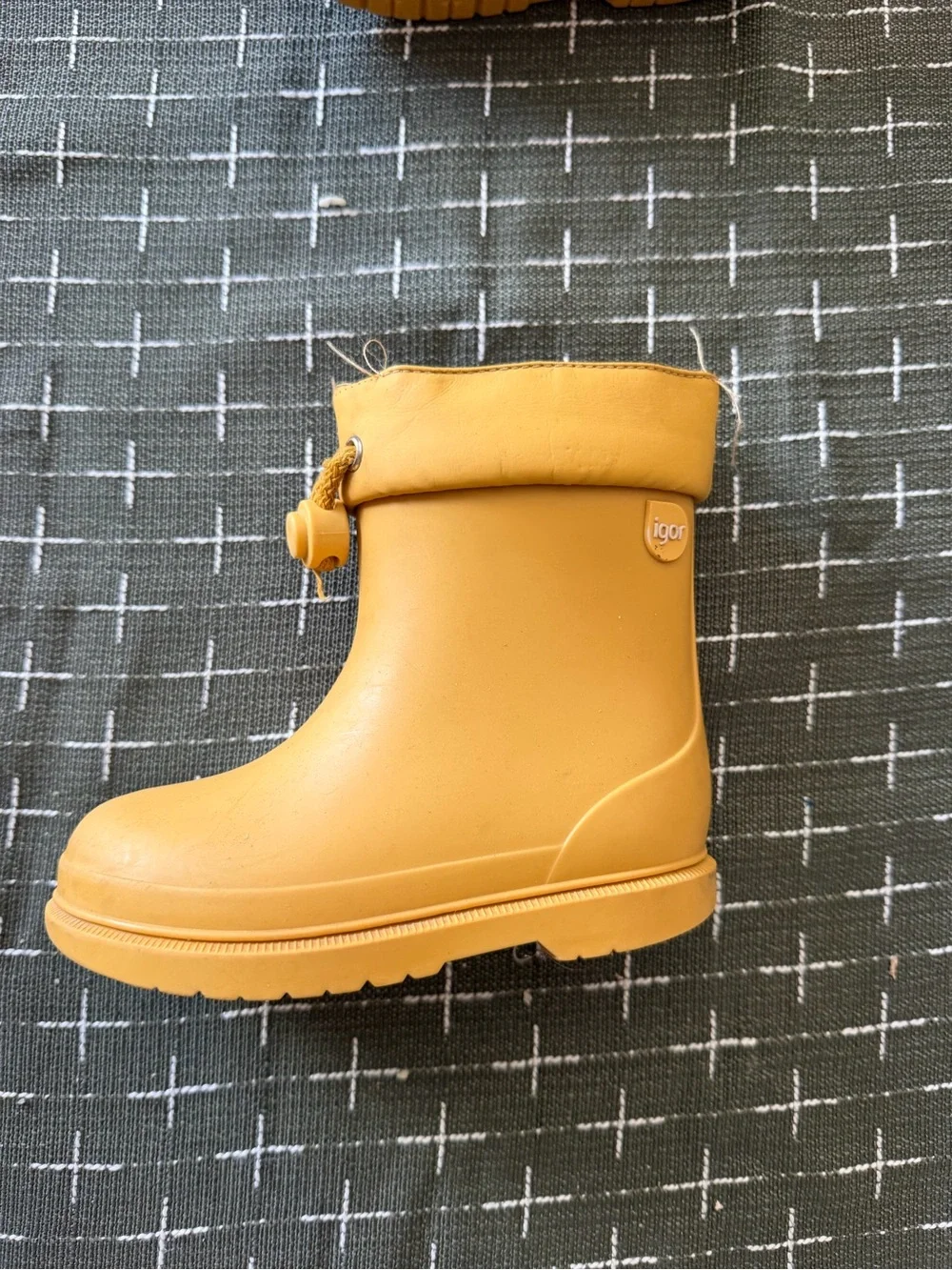 Igor Kids Yellow Rain Boots
